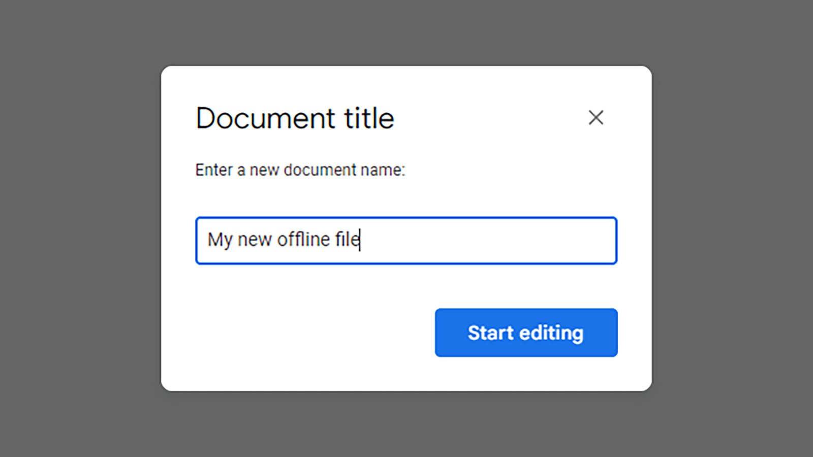 Đổi tên Google Tài liệu
