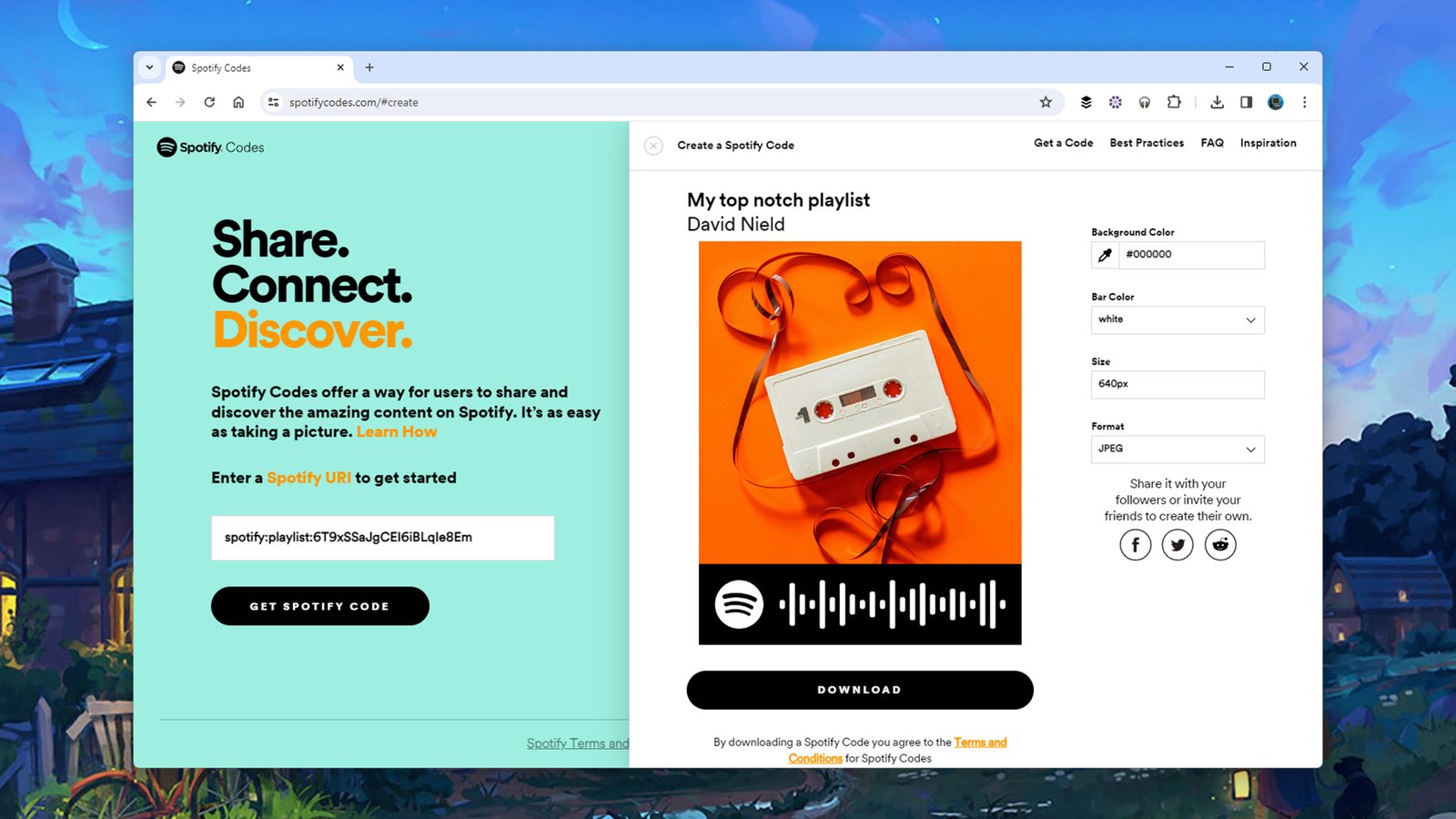 Mã Spotify
